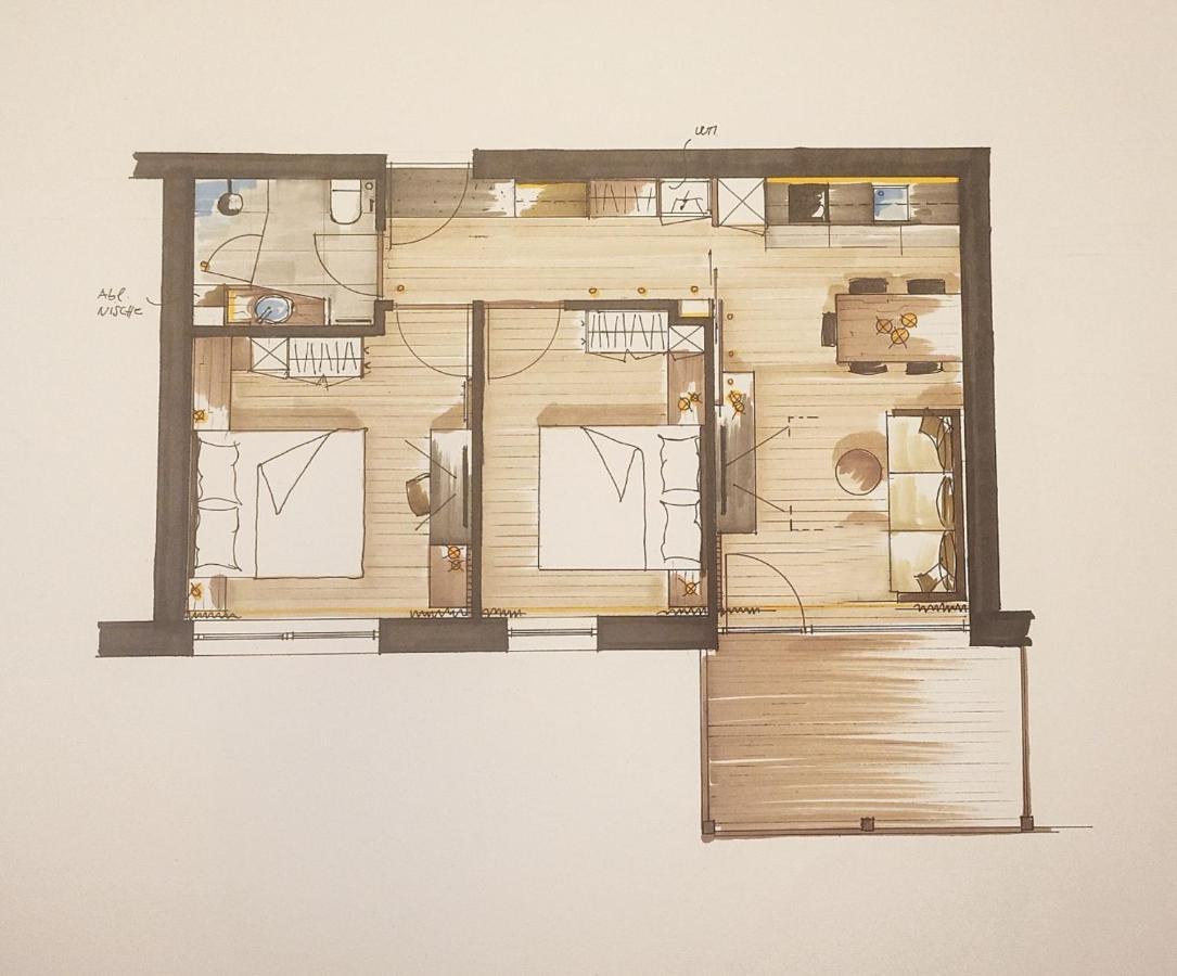 Deluxe Appartement Arve Olang Luaran gambar